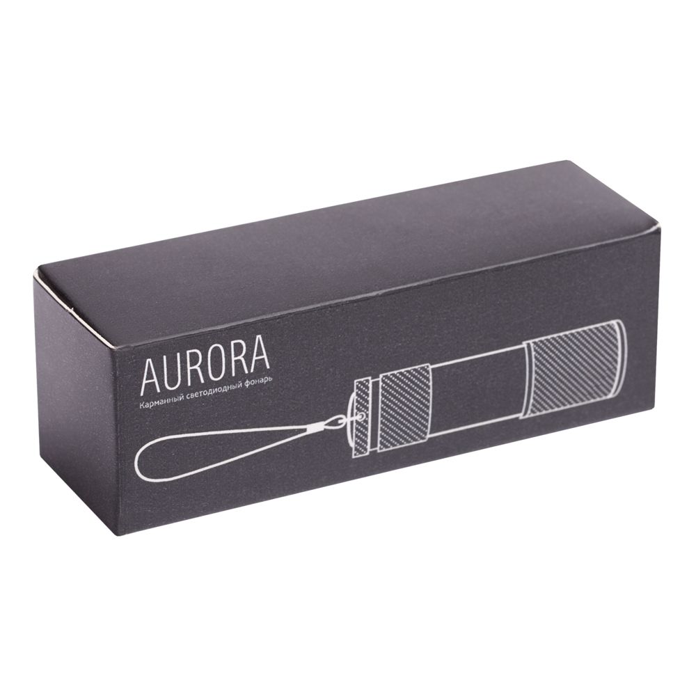 Фонарик Aurora, серебристый — изображение 3