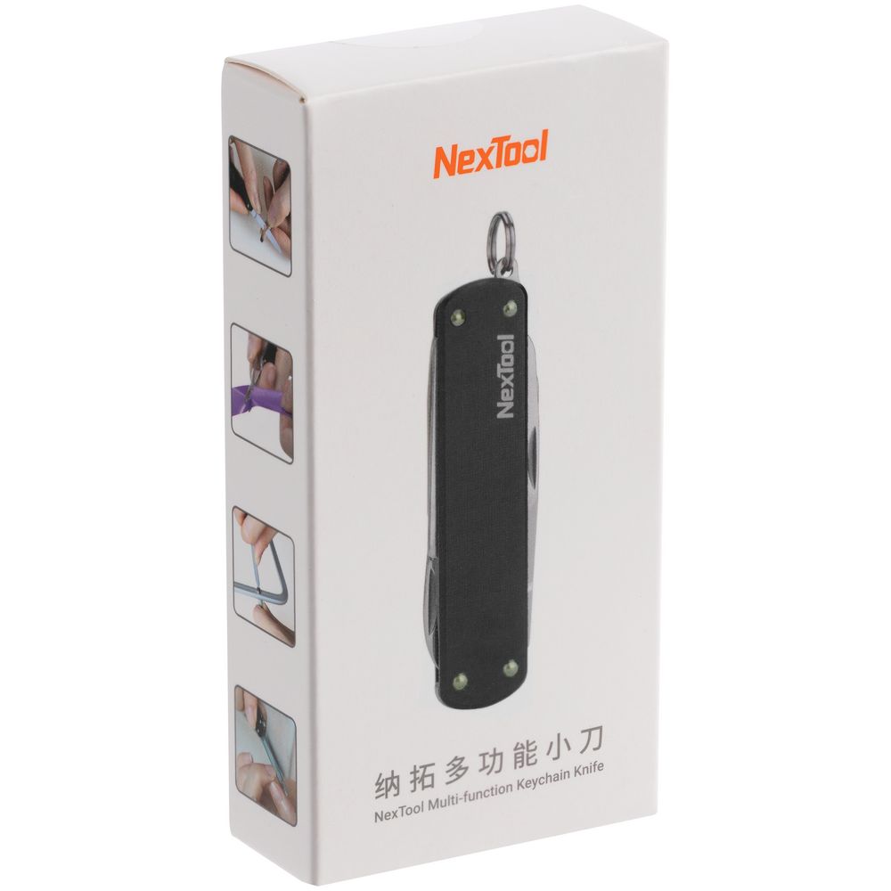 Нож-брелок NexTool Mini, черный — изображение 3