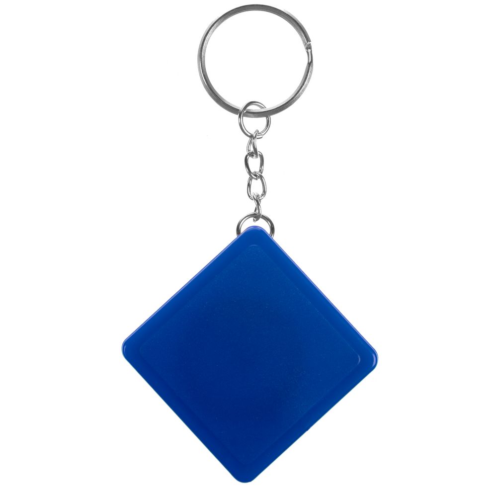 Брелок с рулеткой Square, ver.2, синий — изображение 3