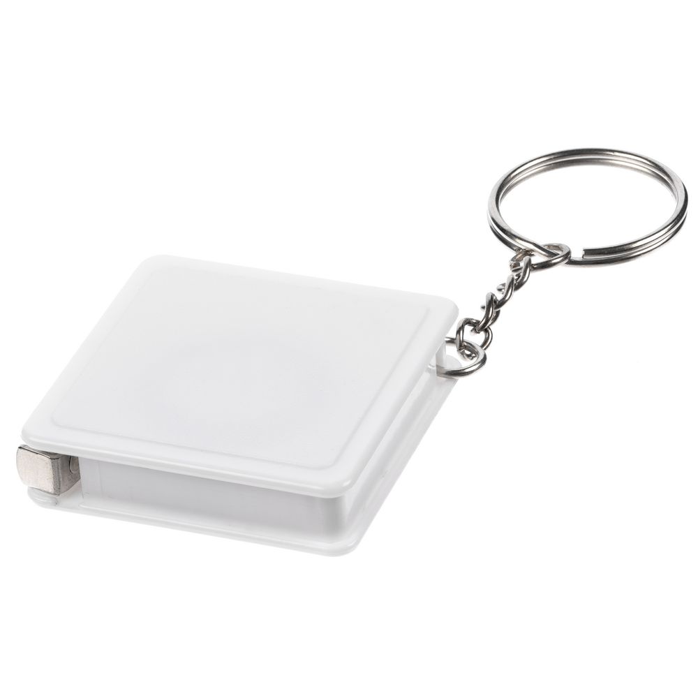 Брелок с рулеткой Square, ver.2, белый — изображение 2