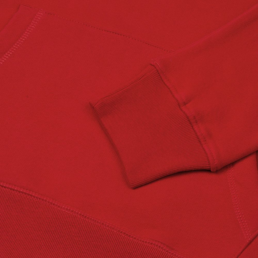 Толстовка с капюшоном унисекс Hoodie, красная — изображение 4