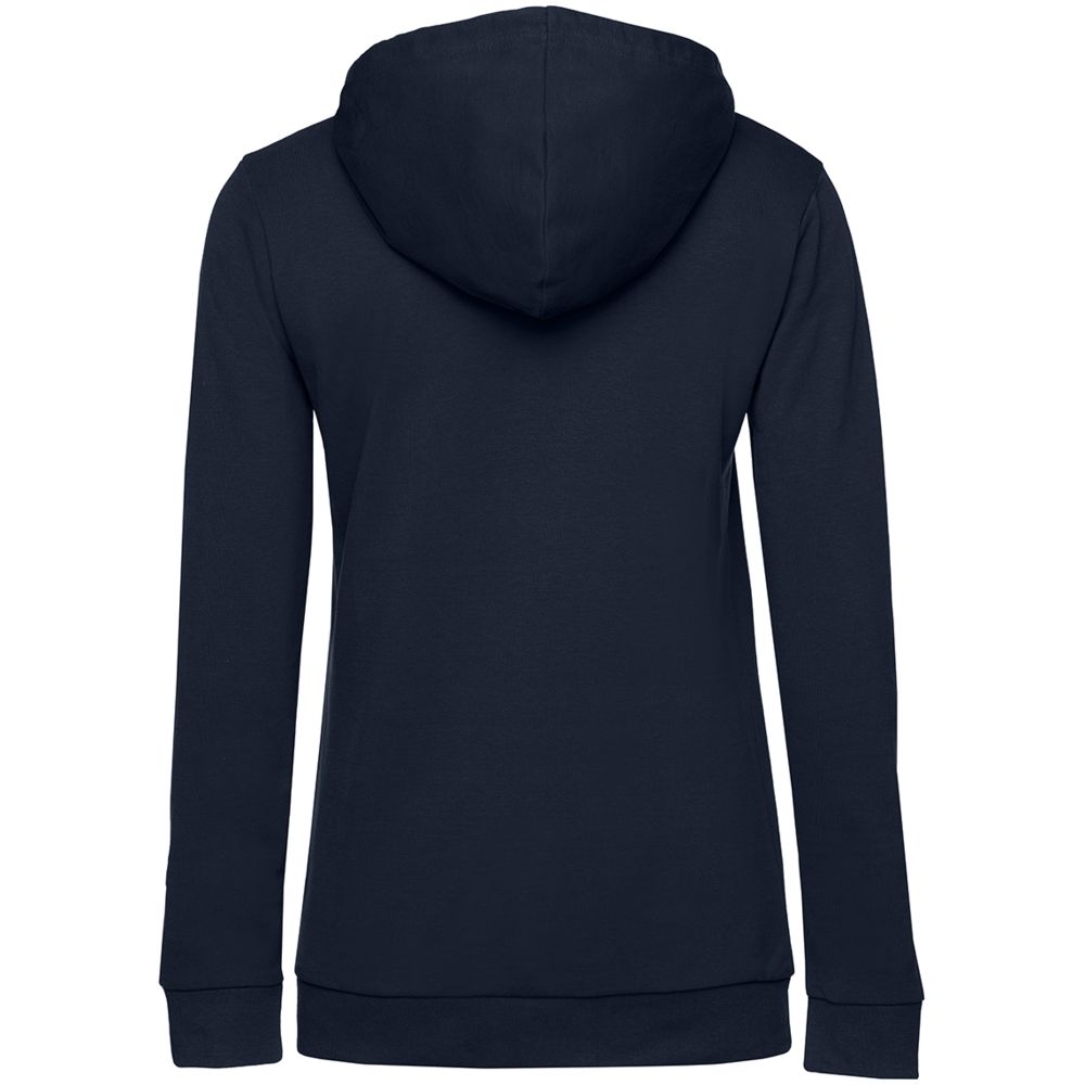 Толстовка с капюшоном женская Hoodie, темно-синяя — изображение 2