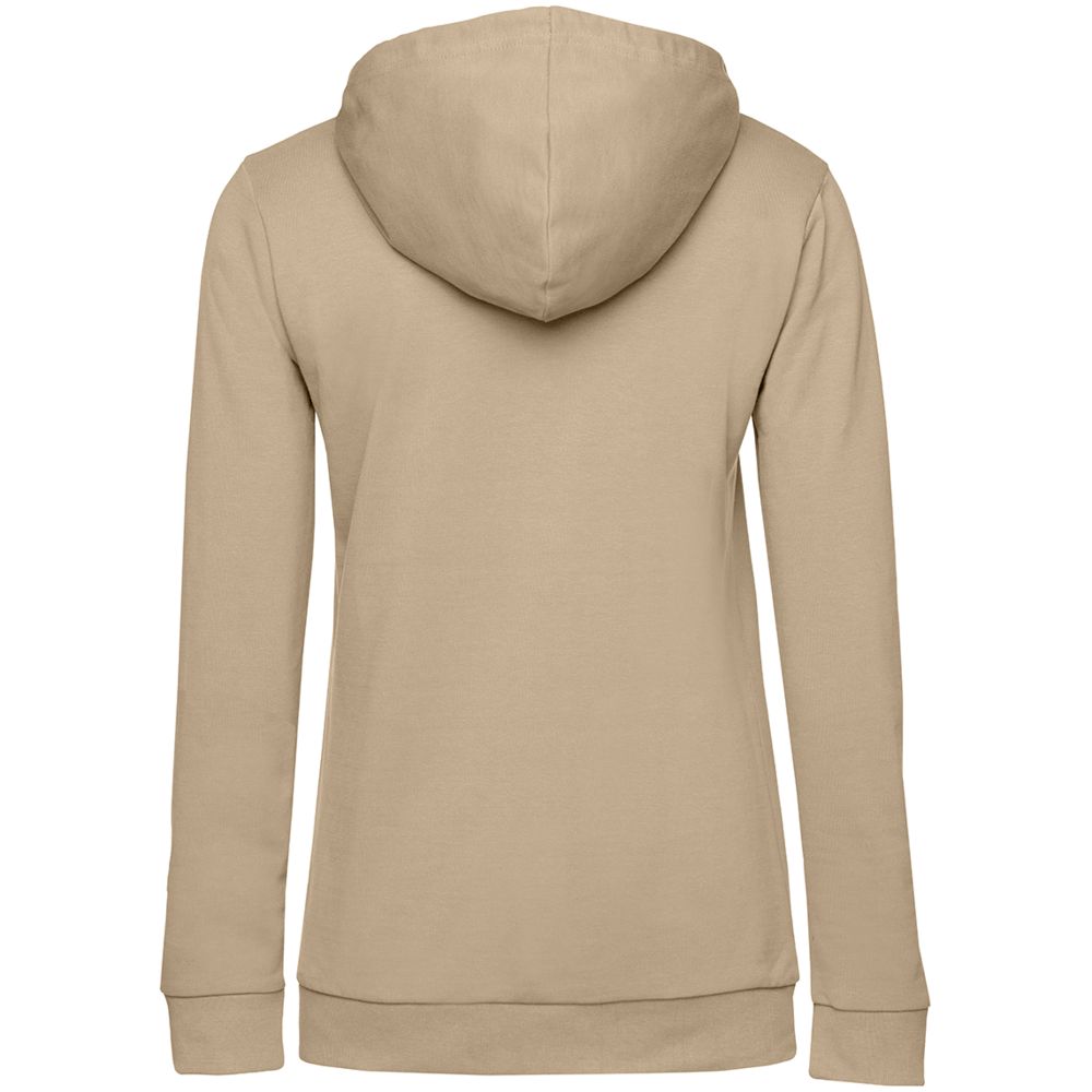 Толстовка с капюшоном женская Hoodie, бежевая — изображение 2