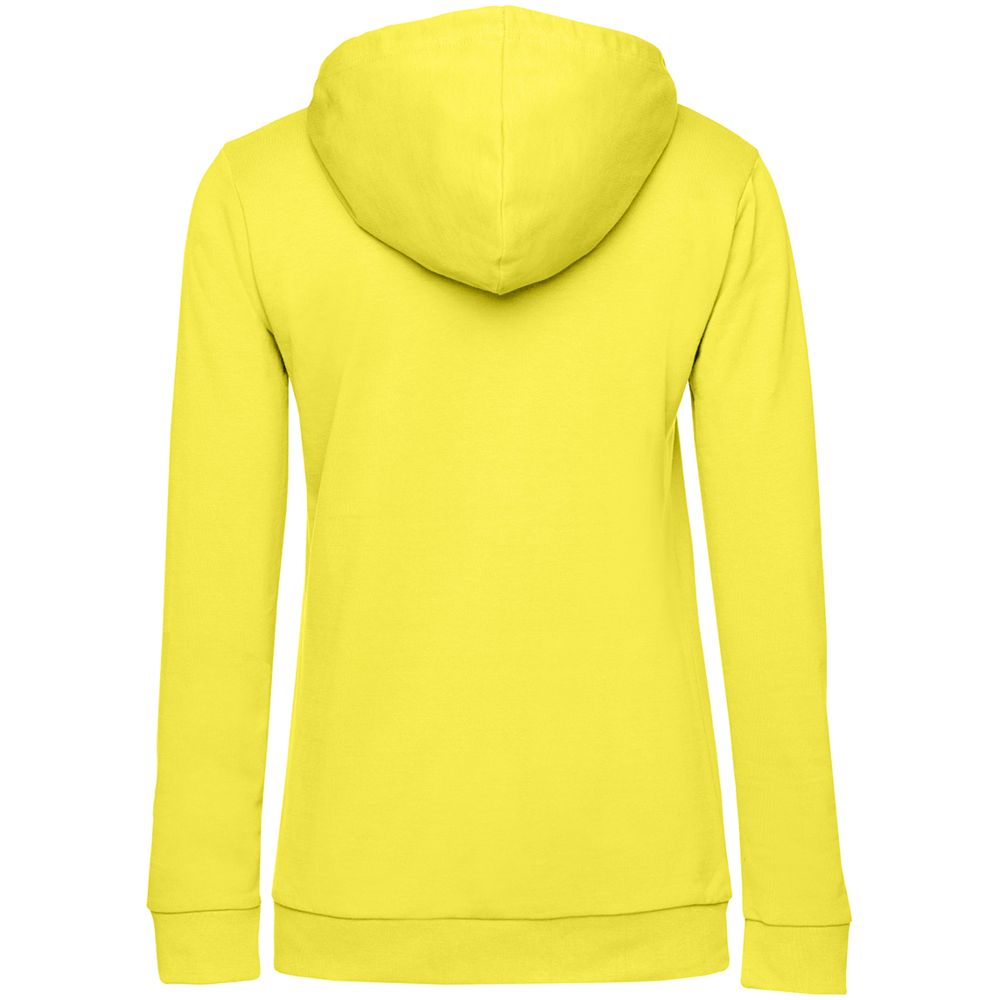 Толстовка с капюшоном женская Hoodie, желтая — изображение 2