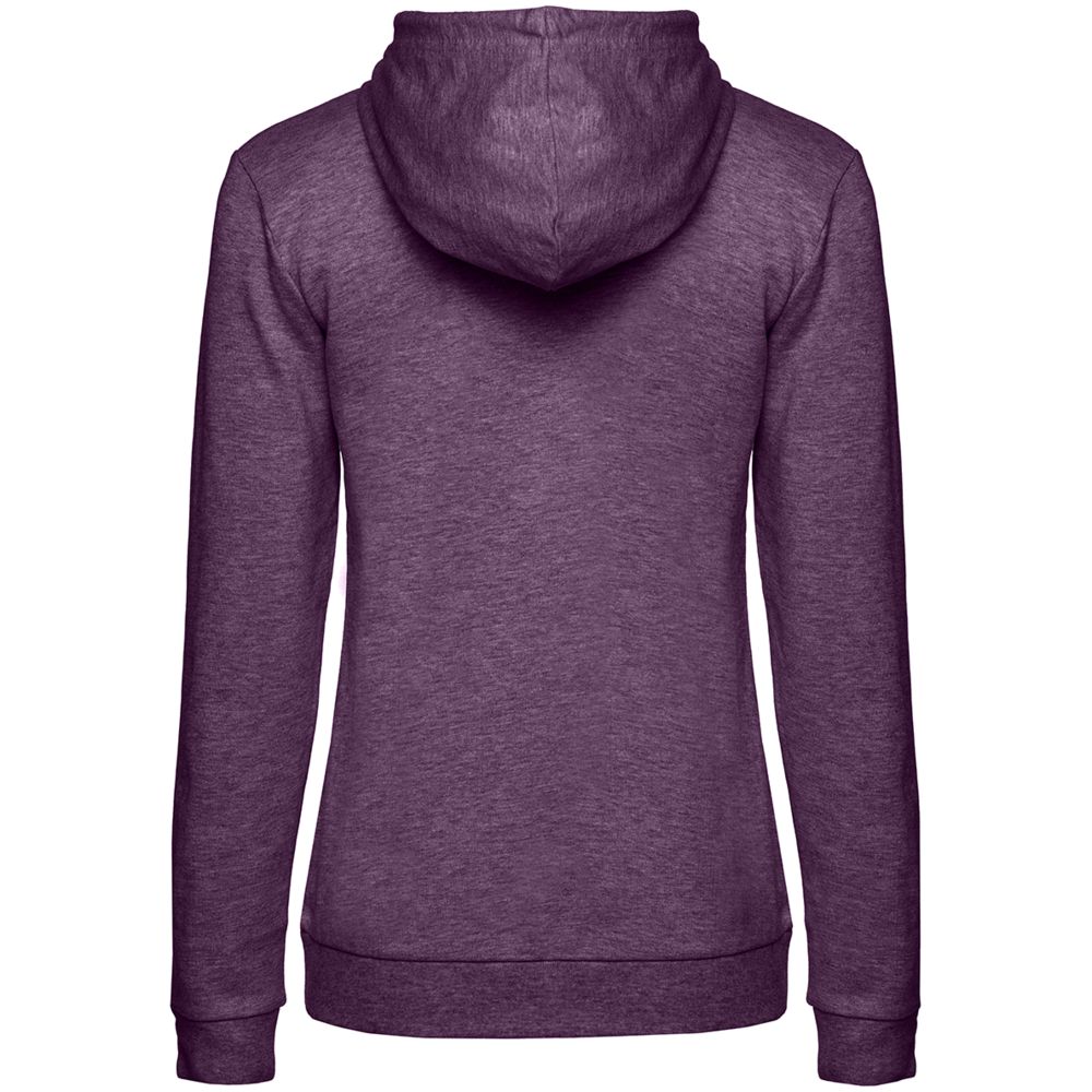 Толстовка с капюшоном женская Hoodie, фиолетовый меланж — изображение 2