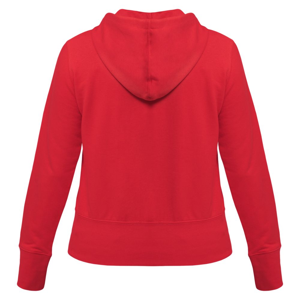 Толстовка женская Hooded Full Zip красная — изображение 3