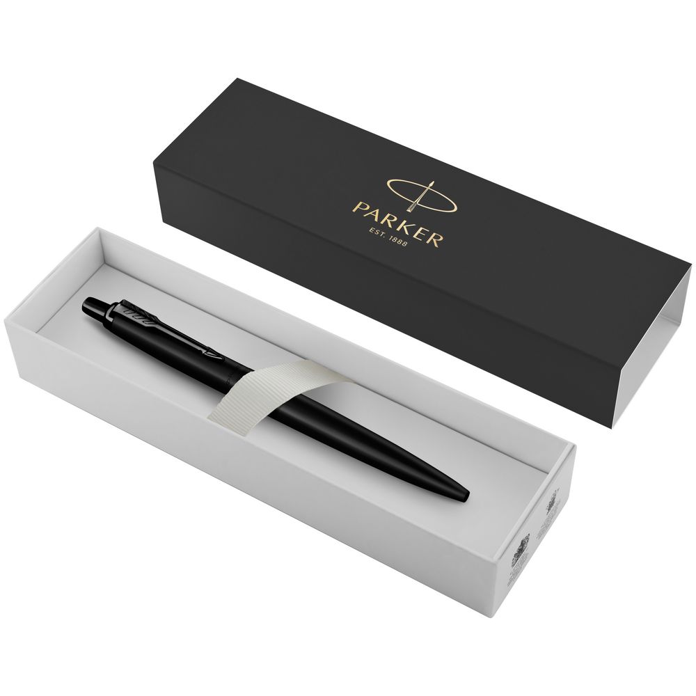 Ручка шариковая Parker Jotter XL Monochrome Black, черная — изображение 3