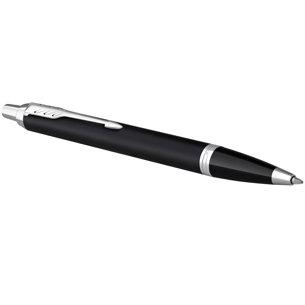 Ручка шариковая Parker IM Essential Muted Black CT, черная — изображение 2
