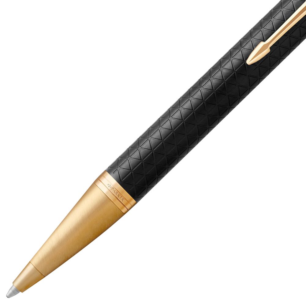Ручка шариковая Parker IM Premium Black/Gold GT — изображение 2
