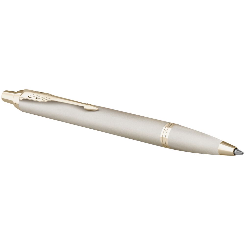 Ручка шариковая Parker IM Professionals Monochrome Champagne, золотистая — изображение 3