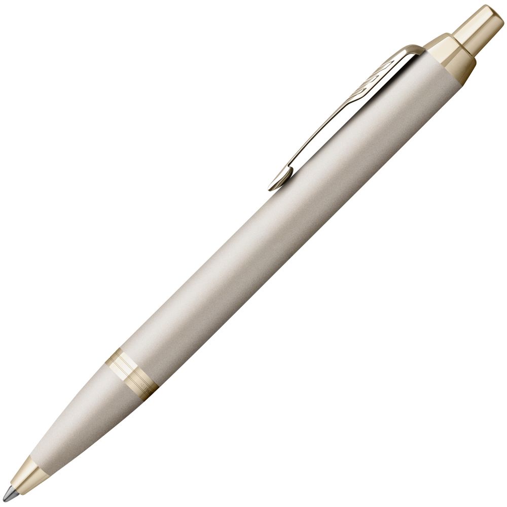 Ручка шариковая Parker IM Professionals Monochrome Champagne, золотистая — изображение 2