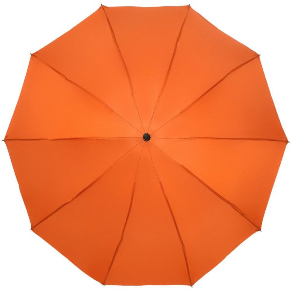 Зонт наоборот складной Stardome, оранжевый