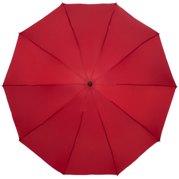 Зонт наоборот складной Stardome, красный