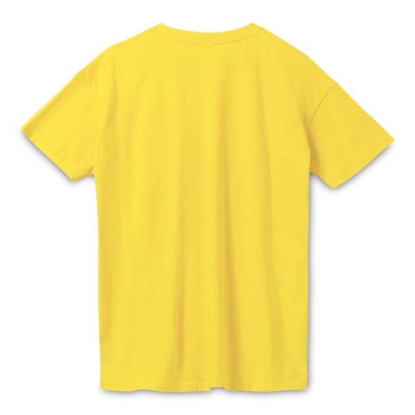 Футболка унисекс Regent 150, желтая (лимонная)