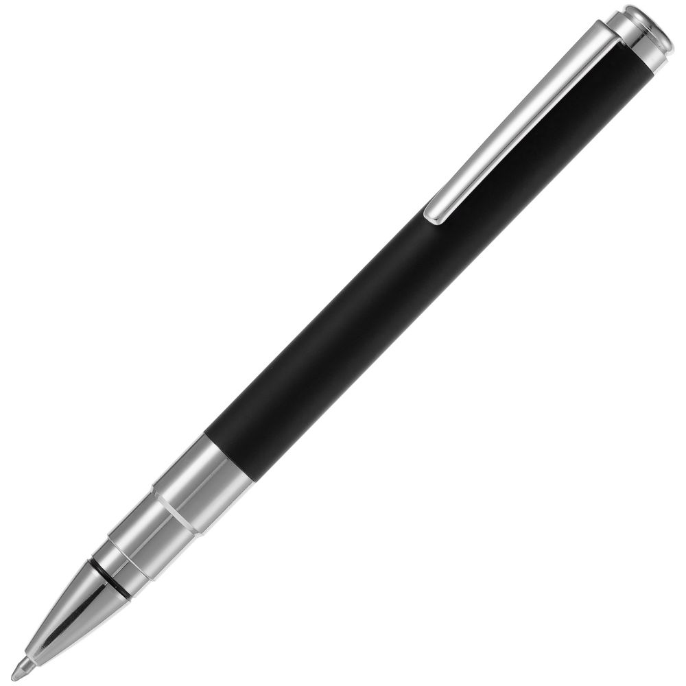 Ручка шариковая Kugel Chrome, черная — изображение 3