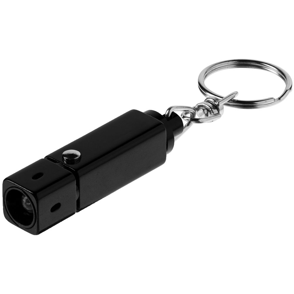 Брелок с фонариком Lumitronic, черный — изображение 3