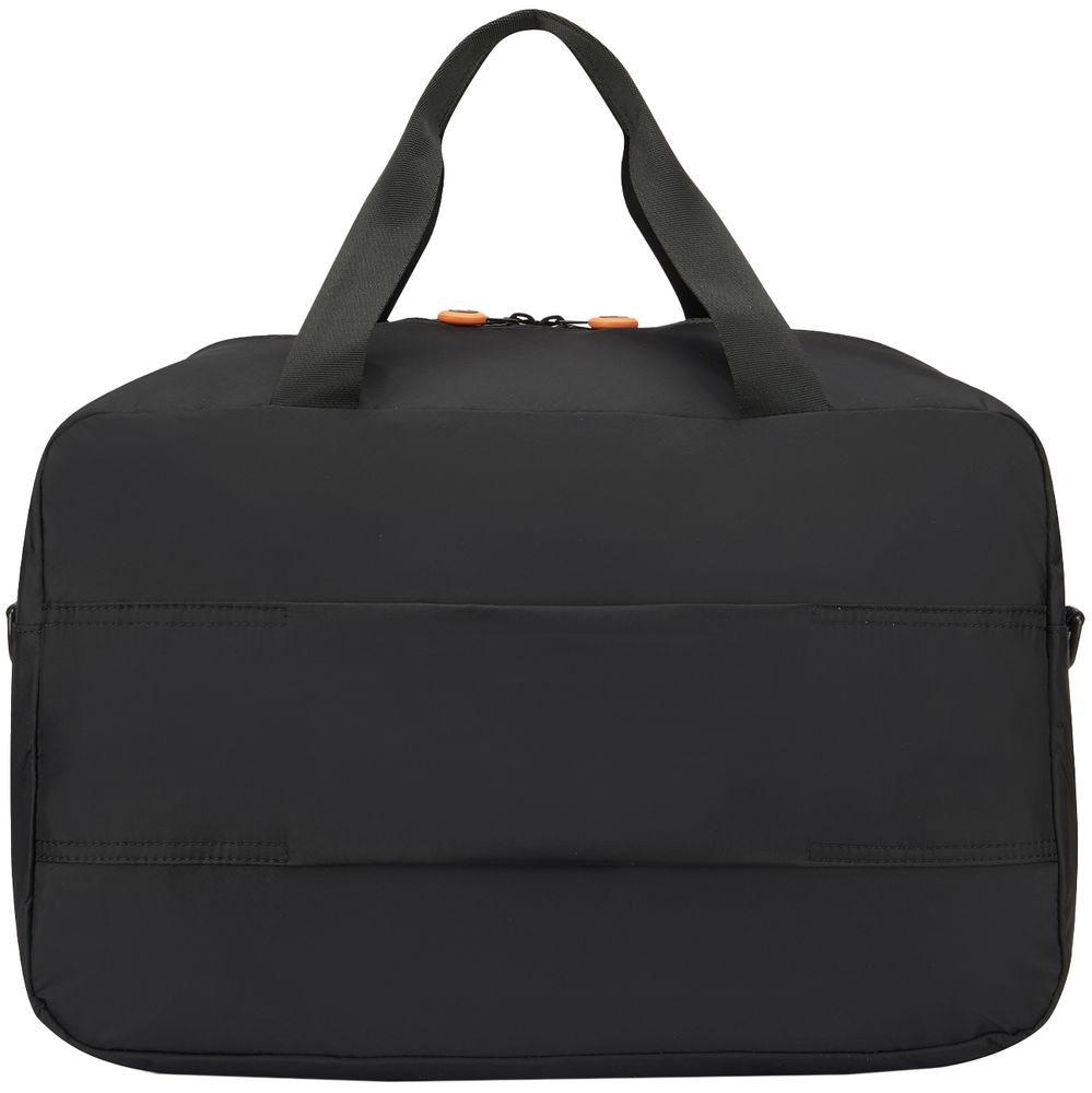 Сумка дорожная Compact Neon, черная с оранжевым — изображение 3