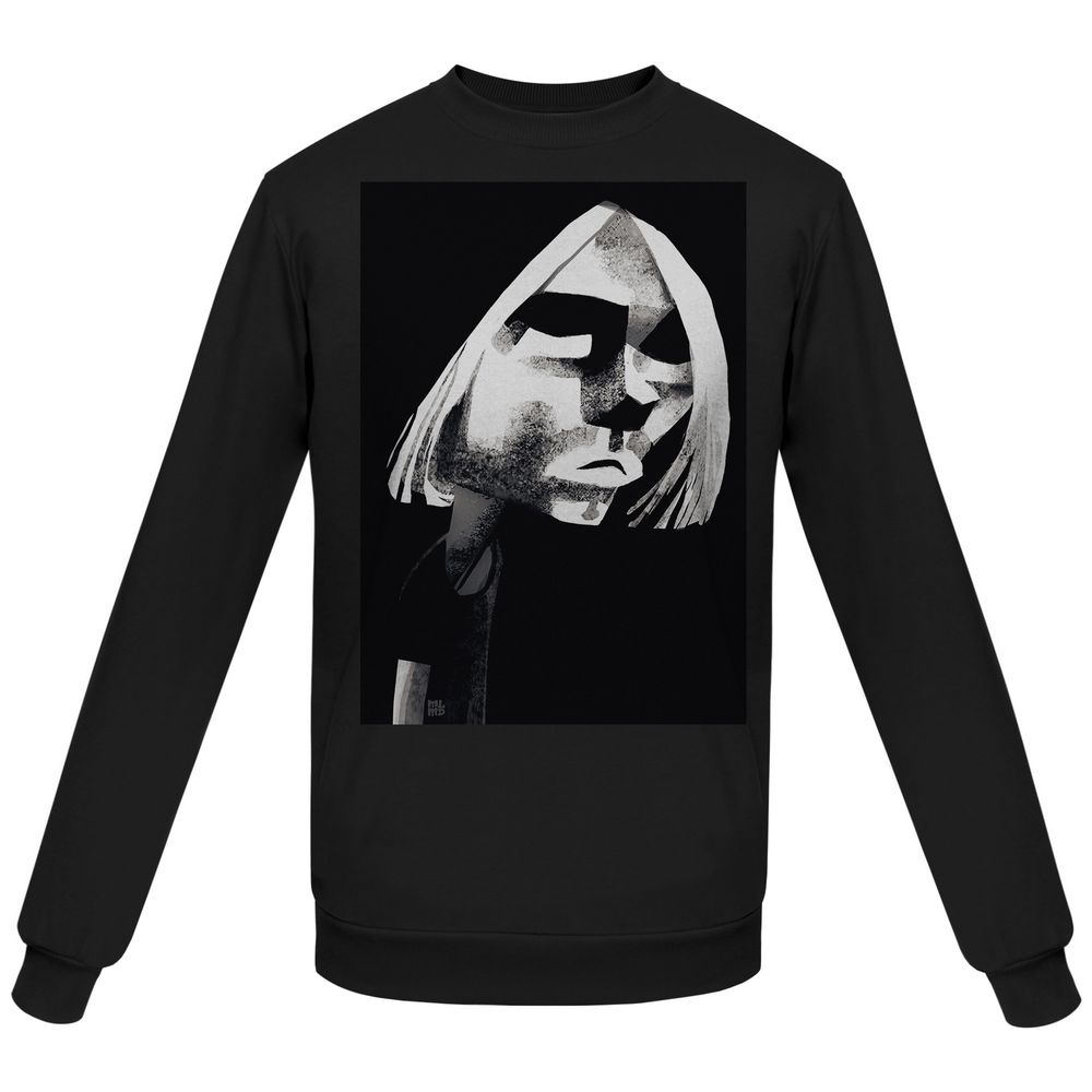 Свитшот «Меламед. Kurt Cobain», черный — изображение 2
