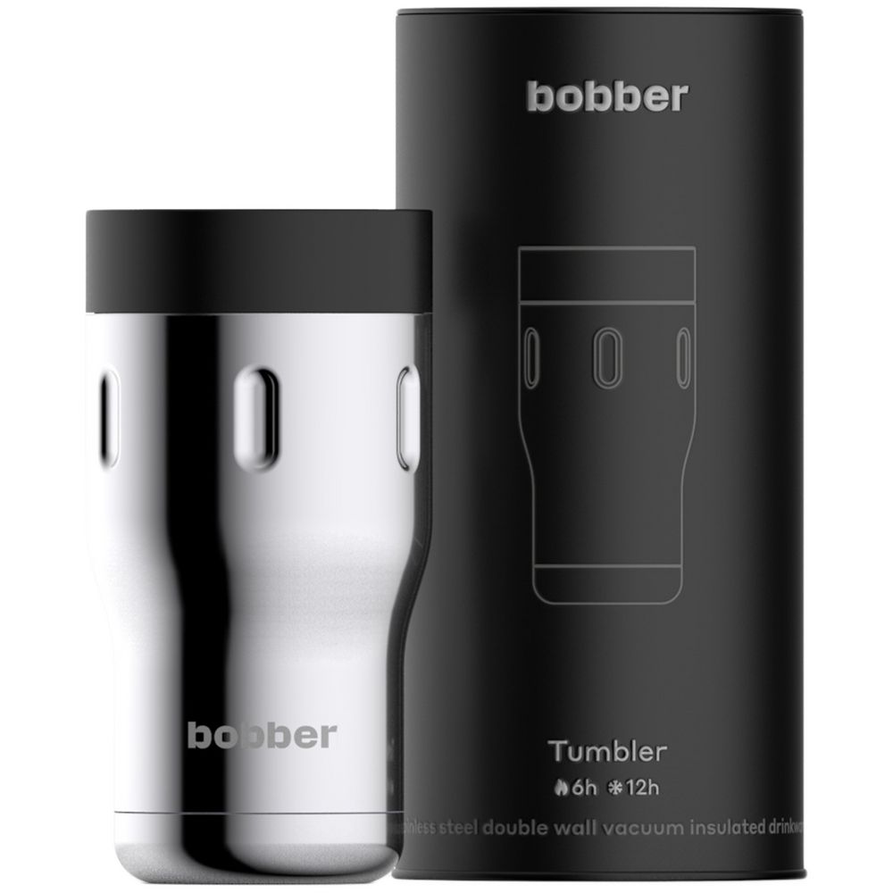 Термостакан Tumbler 350, вакуумный, стальной зеркальный — изображение 2