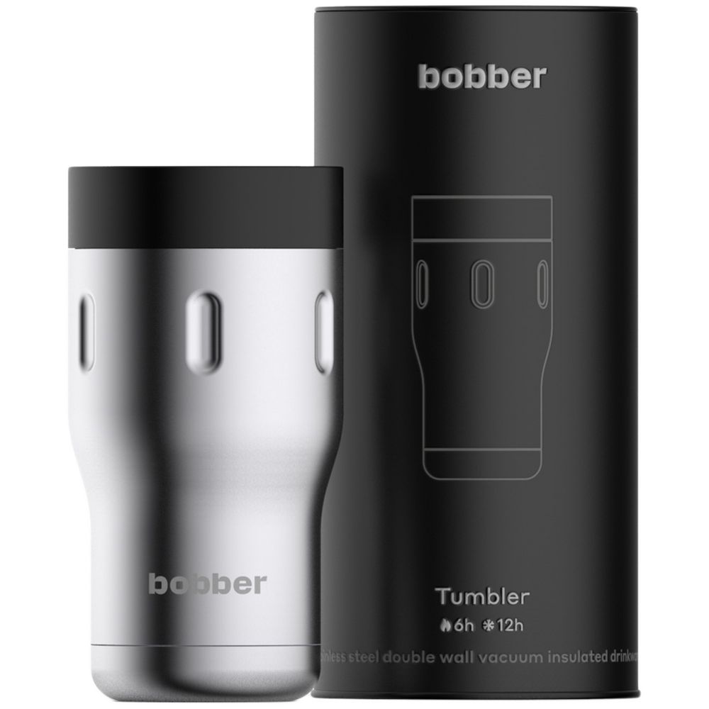 Термостакан Tumbler 350, вакуумный, стальной матовый — изображение 2