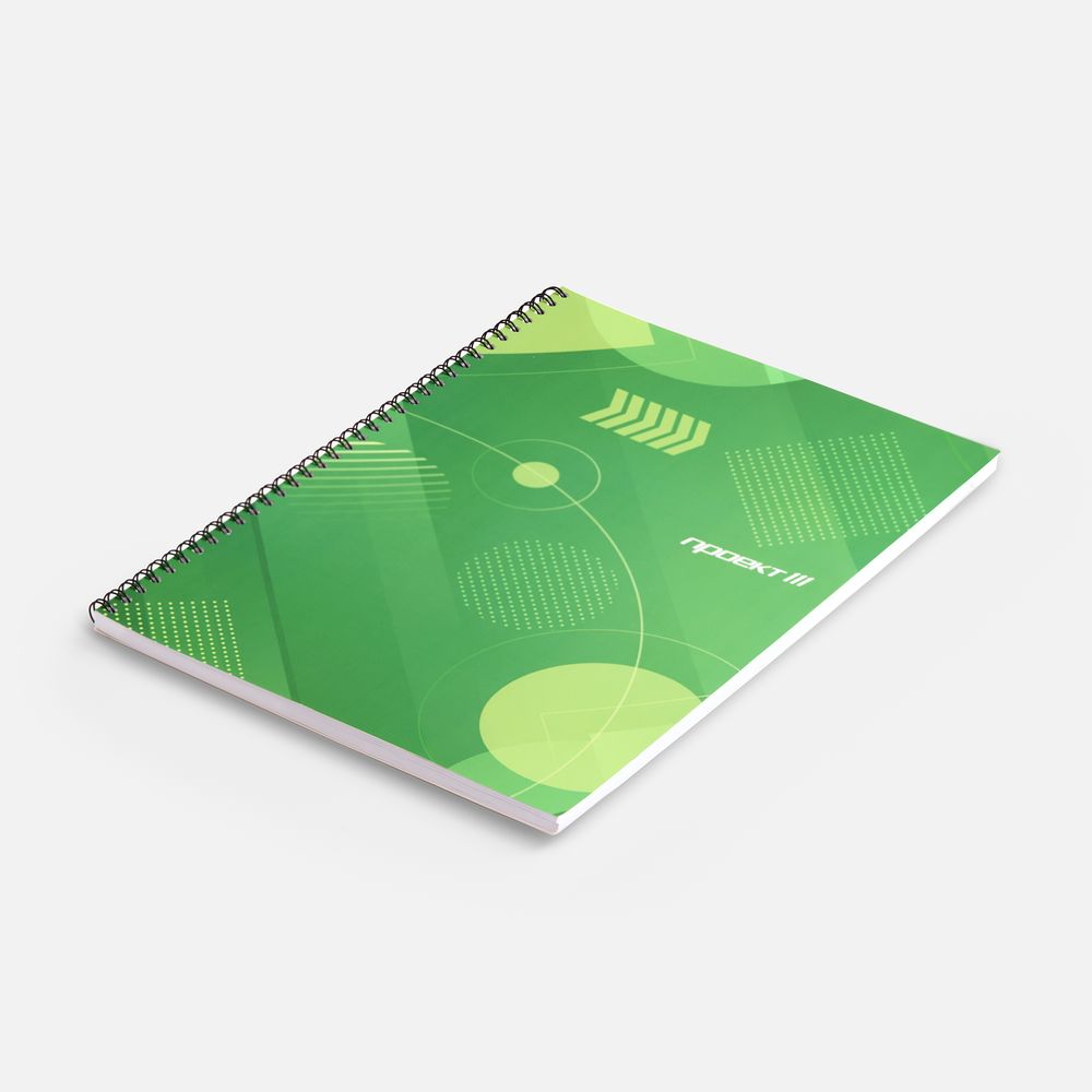 Блокнот на заказ Sketch Print M, в клетку — изображение 2