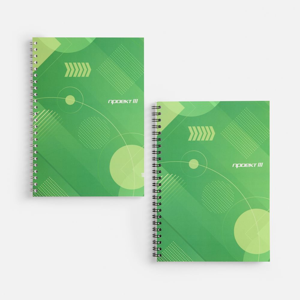 Блокнот на заказ Sketch Print M, в клетку — изображение 3