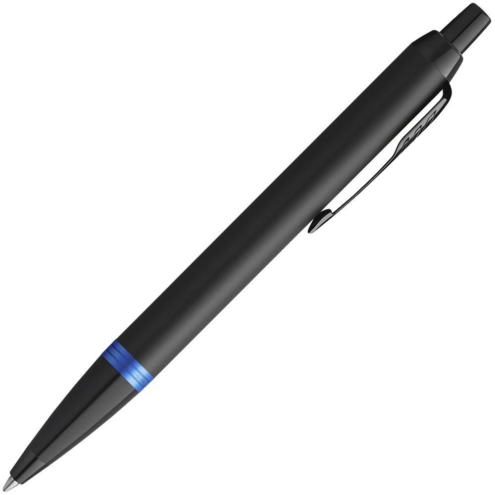 Ручка шариковая Parker IM Professionals Marine Blue BT, черная с синим — изображение 2