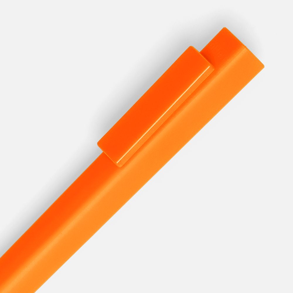 Ручка шариковая Swiper SQ Soft Touch, оранжевая — изображение 3