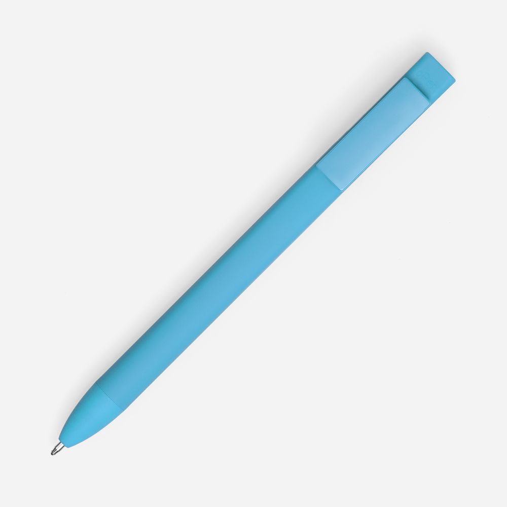 Ручка шариковая Swiper SQ Soft Touch, голубая — изображение 2