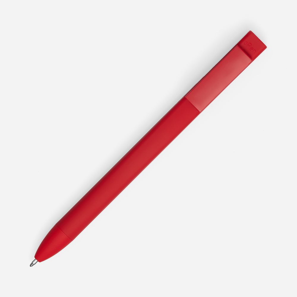Ручка шариковая Swiper SQ Soft Touch, красная — изображение 2
