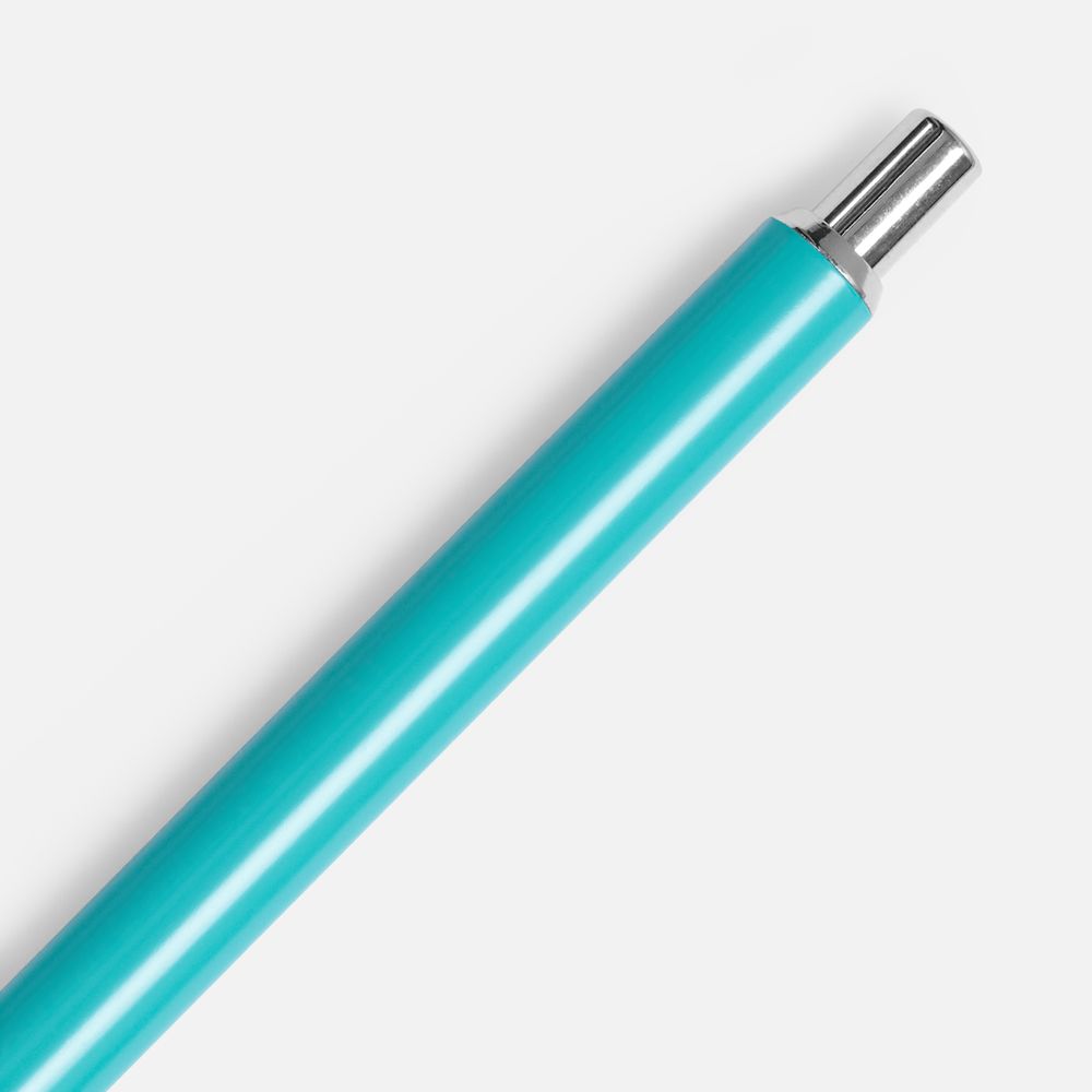 Ручка шариковая Slim Beam, бирюзовая — изображение 2