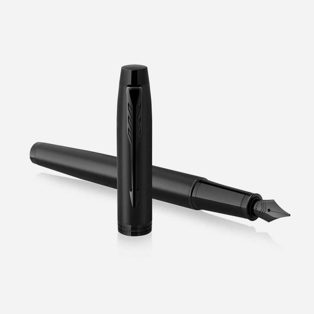 Ручка перьевая Parker IM Achromatic Black, черная — изображение 3