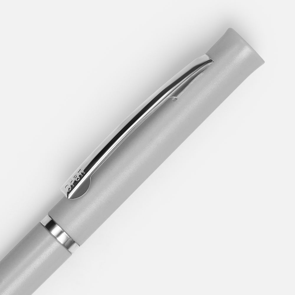 Ручка шариковая Euro Chrome, серая — изображение 3