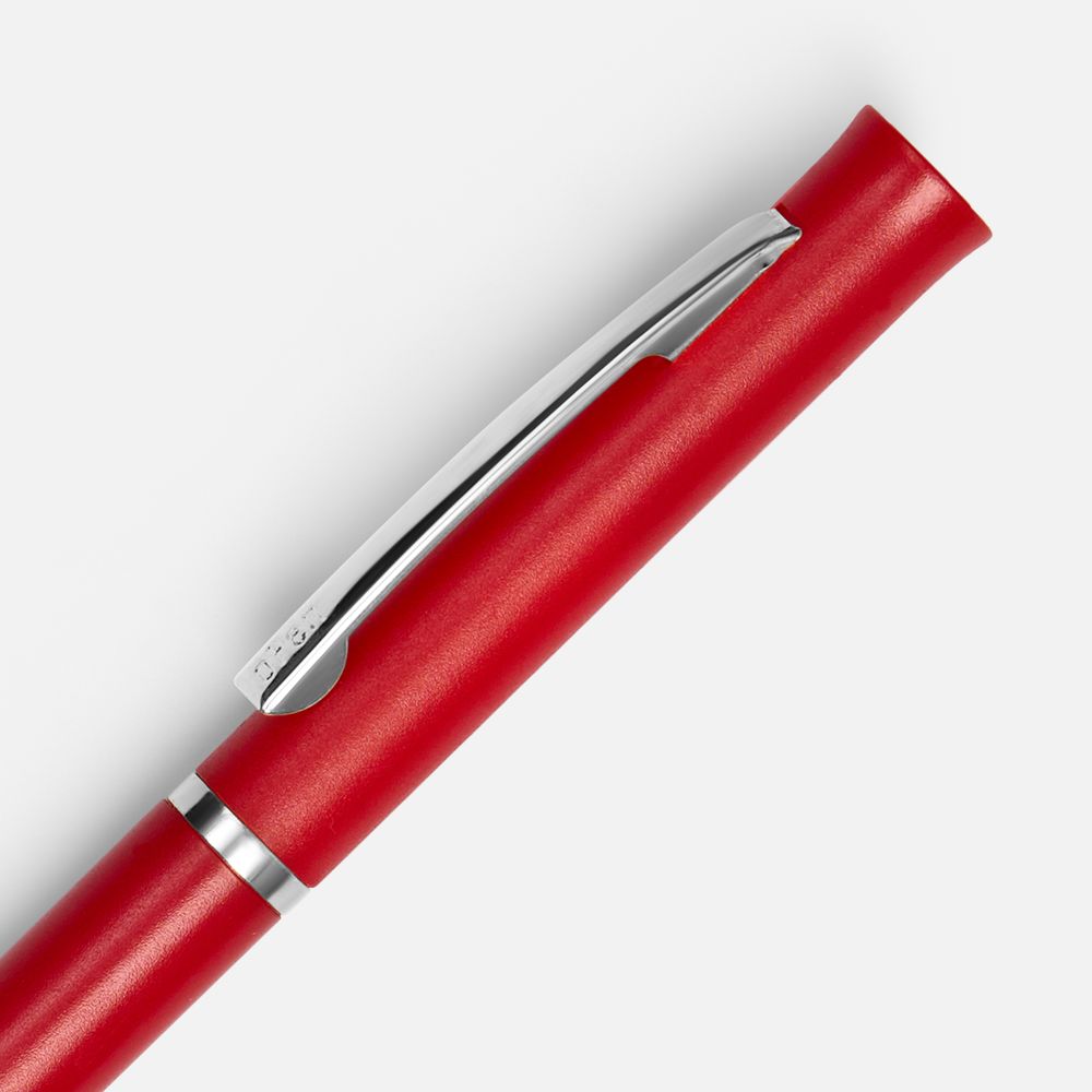 Ручка шариковая Euro Chrome, красная — изображение 3