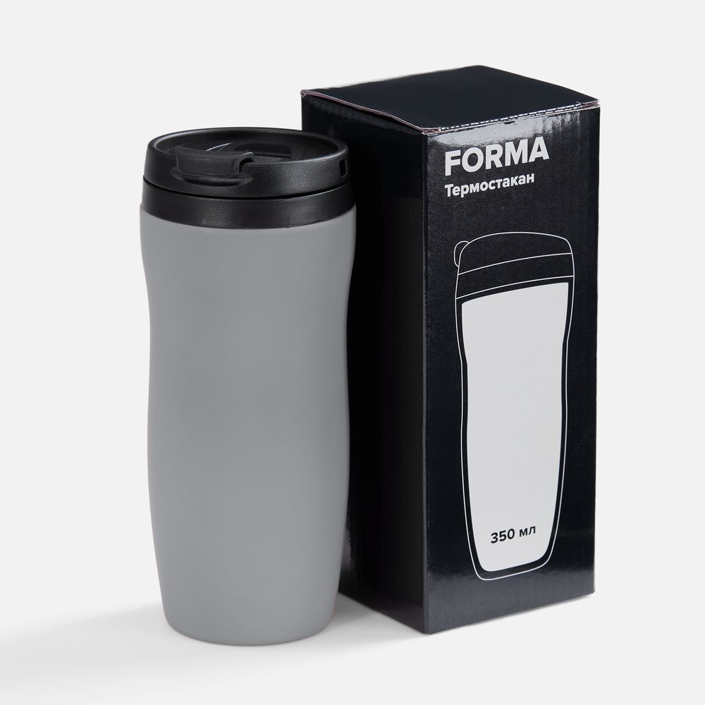 Термостакан Forma, серый — изображение 5
