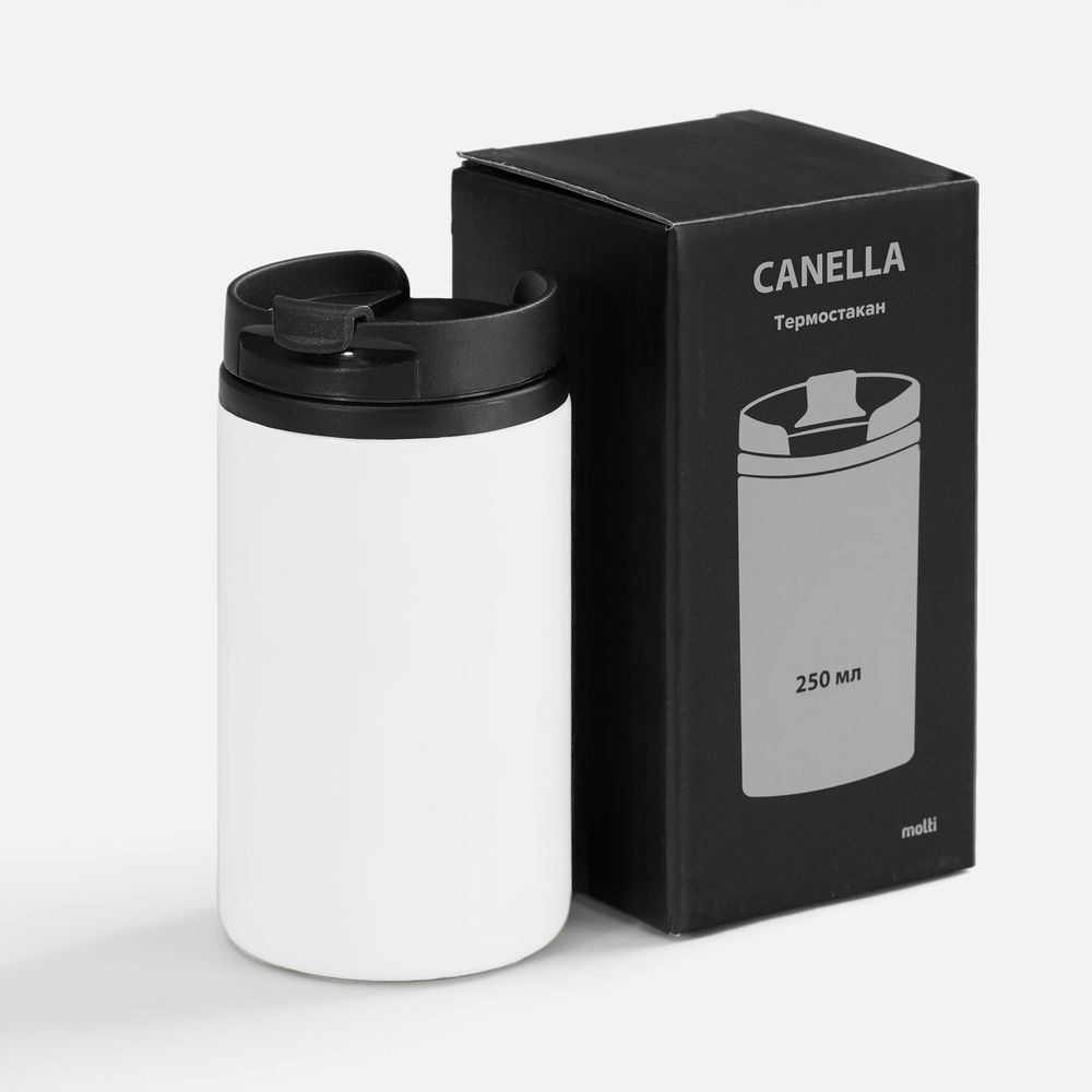 Термостакан Canella, белый — изображение 5