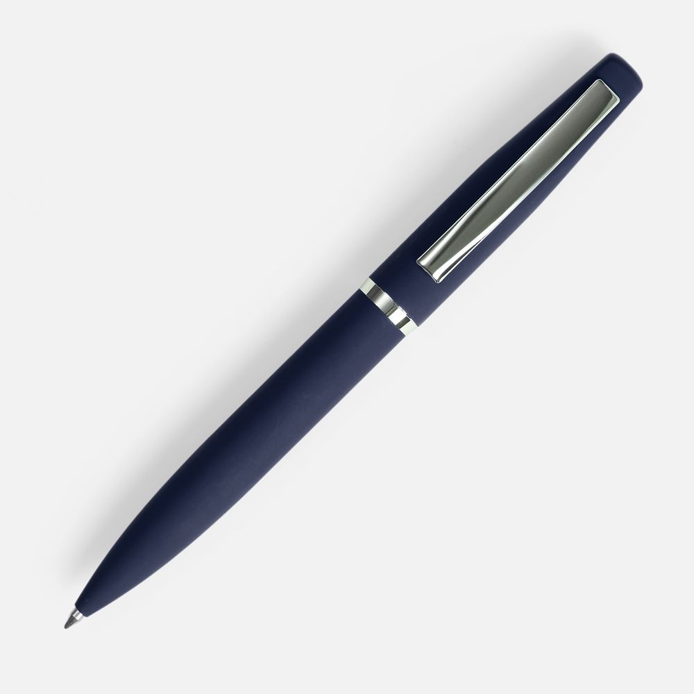 Ручка шариковая Bolt Soft Touch, синяя — изображение 2