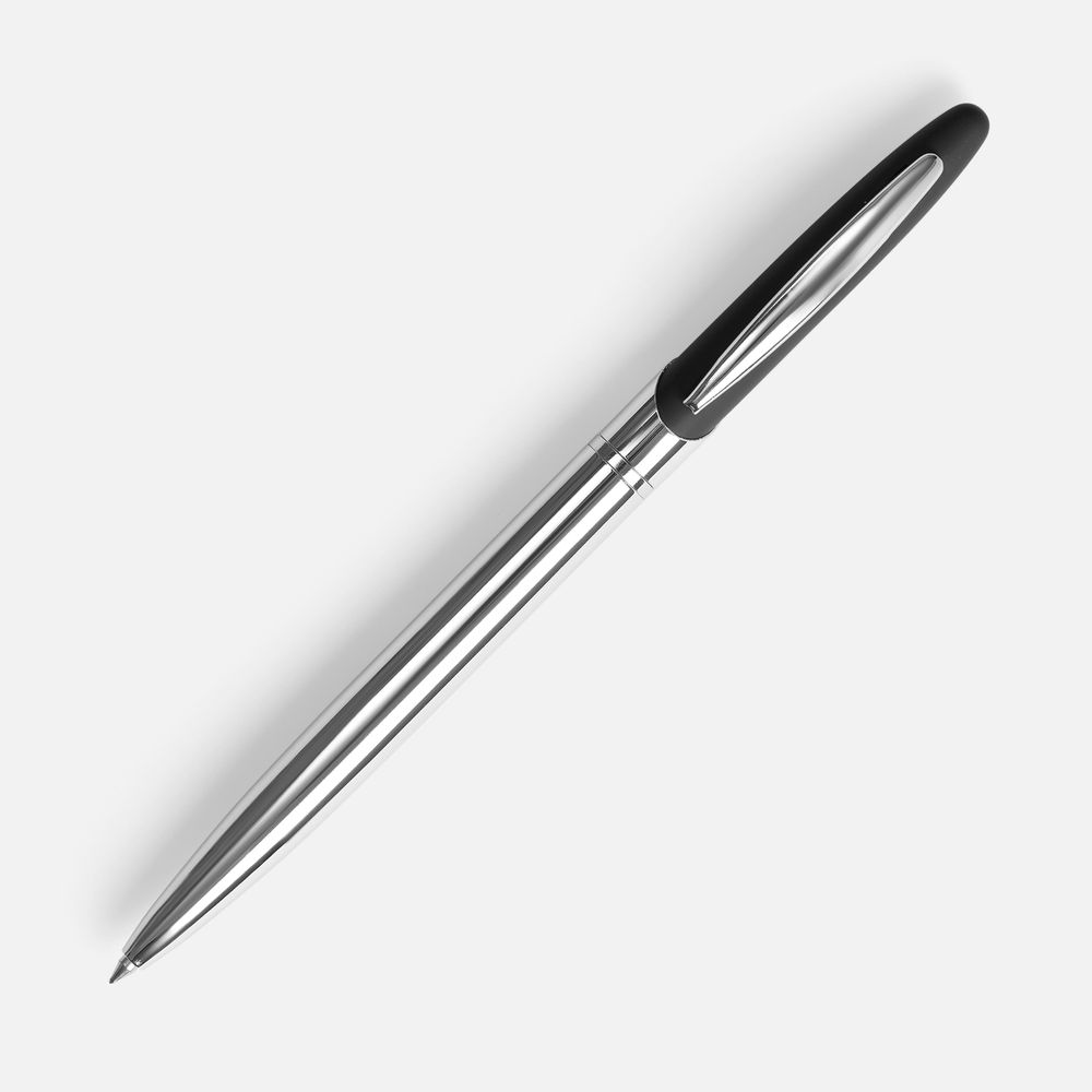 Ручка шариковая Dagger Soft Touch, черная — изображение 2