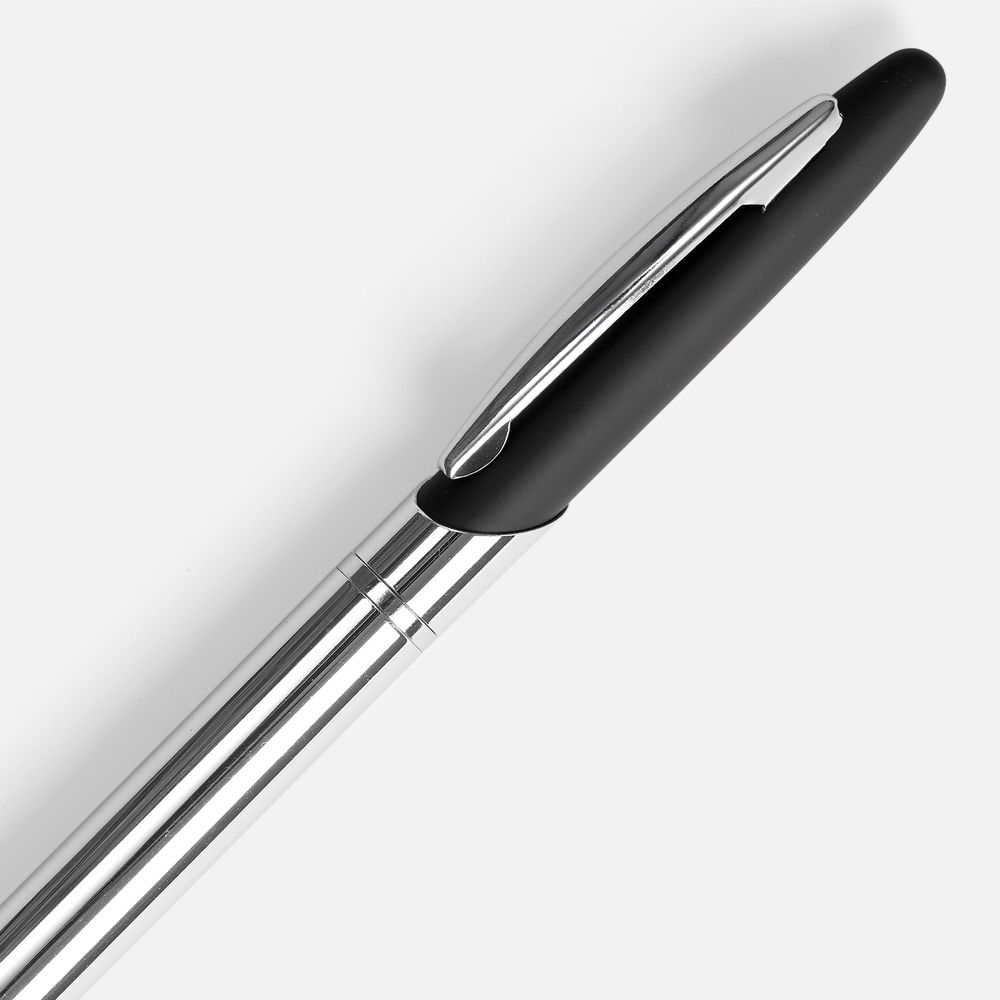 Ручка шариковая Dagger Soft Touch, черная — изображение 3