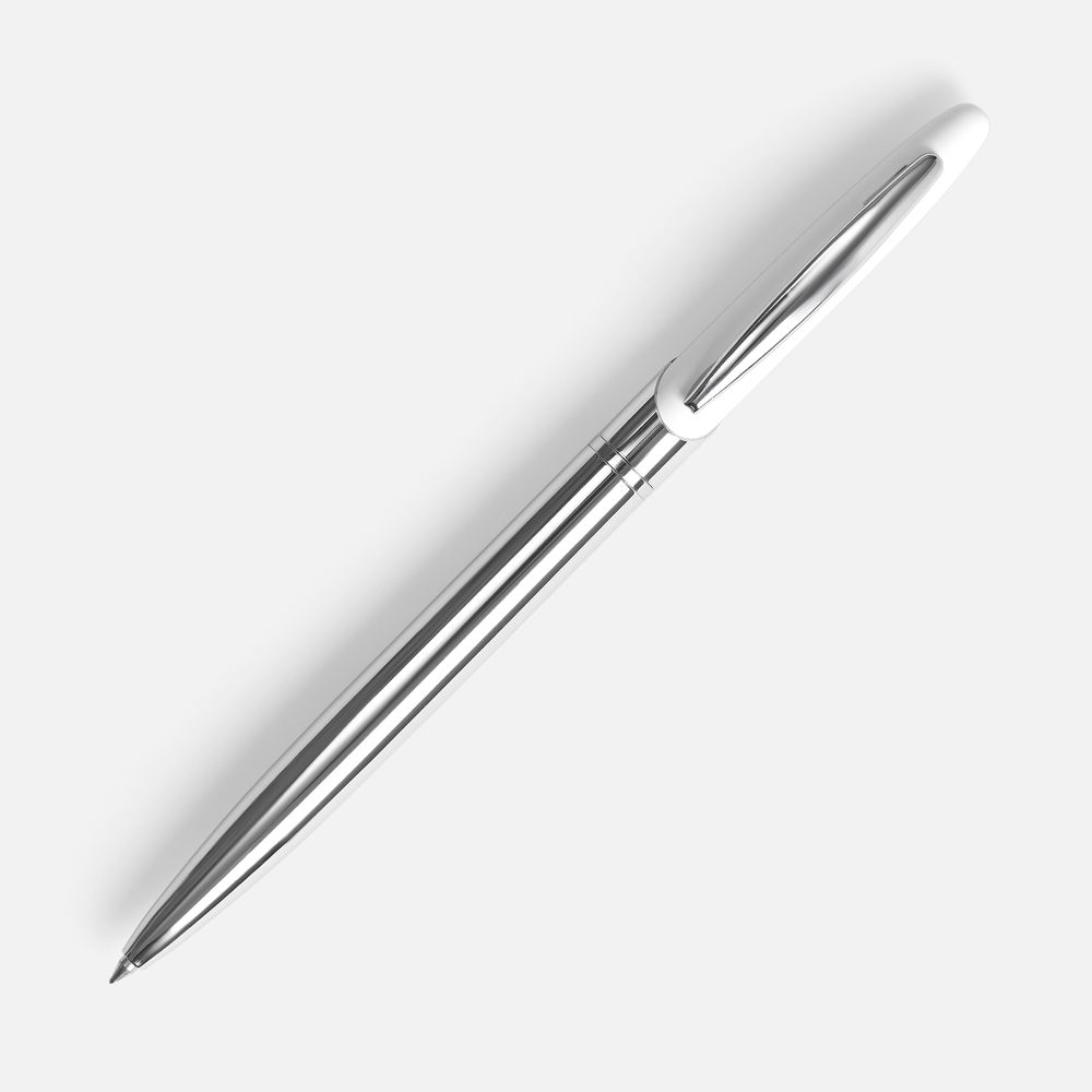 Ручка шариковая Dagger Soft Touch, белая — изображение 2