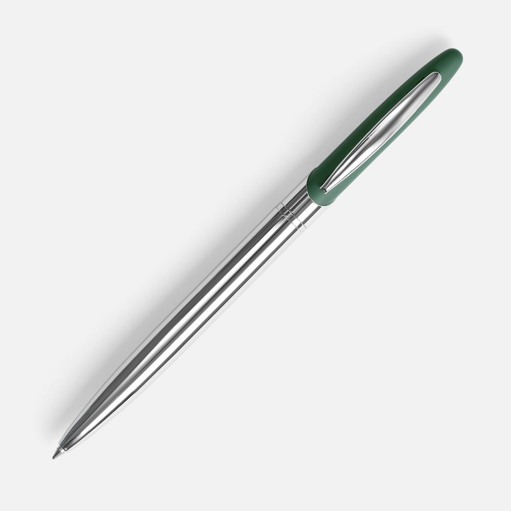Ручка шариковая Dagger Soft Touch, зеленая — изображение 2
