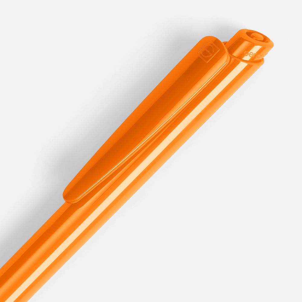 Ручка шариковая Senator Dart Polished, оранжевая — изображение 3