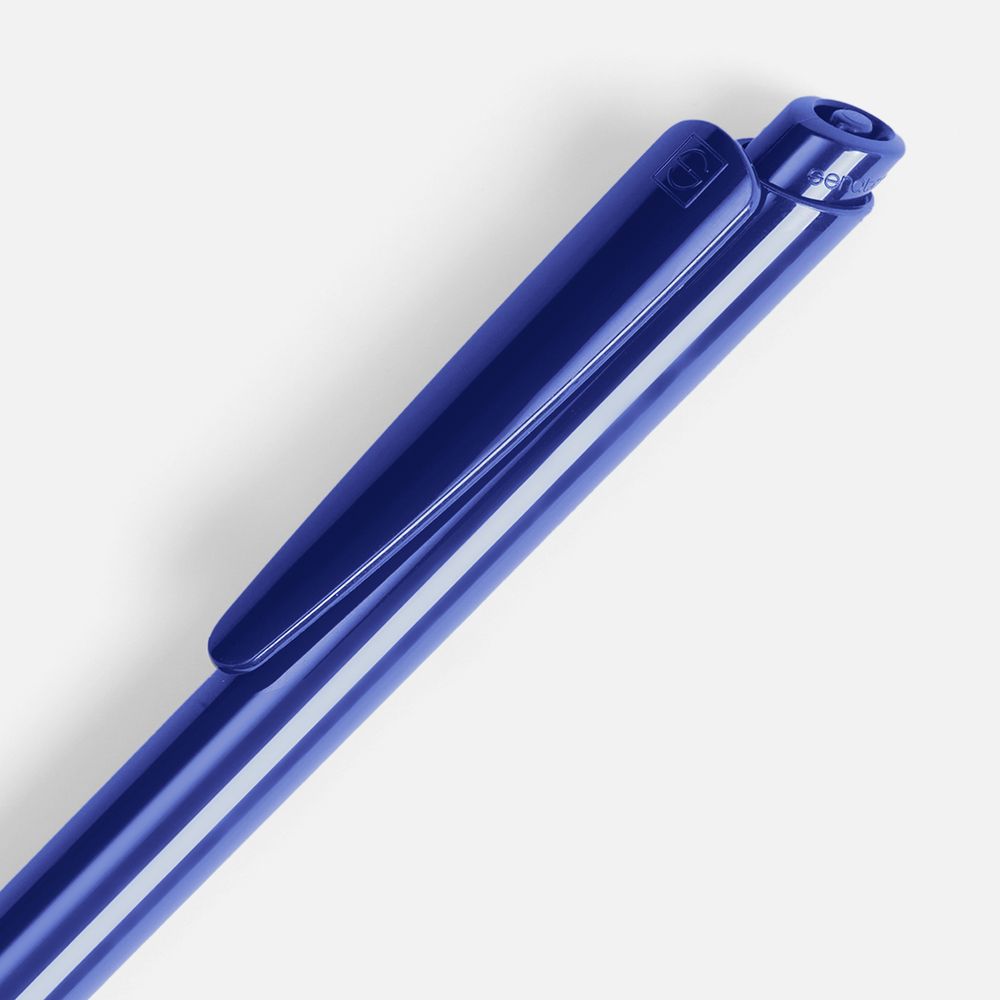 Ручка шариковая Senator Dart Polished, синяя — изображение 3