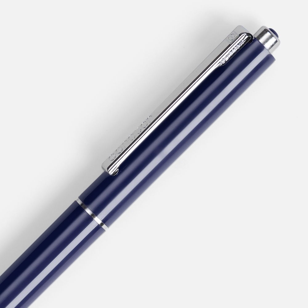 Ручка шариковая Senator Point, ver.2, темно-синяя — изображение 3