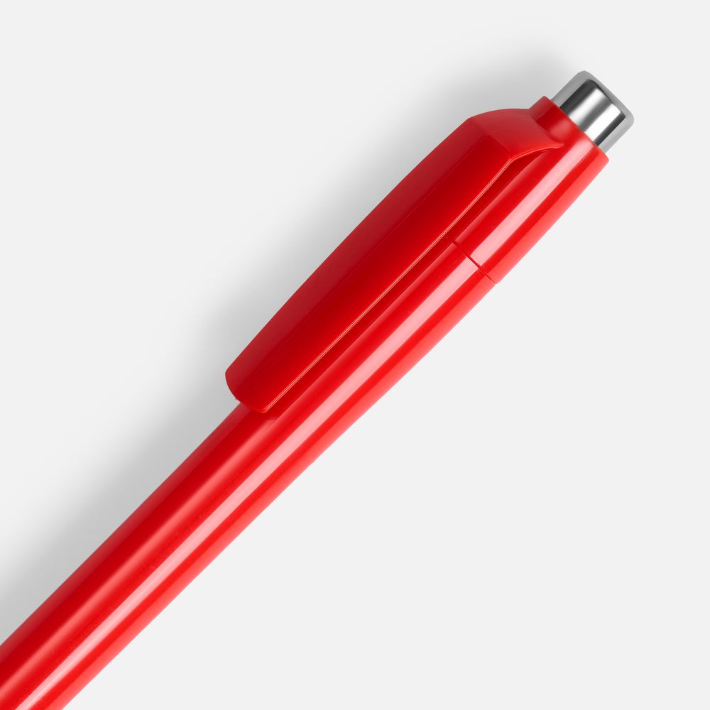 Ручка шариковая Klippa, красная — изображение 3