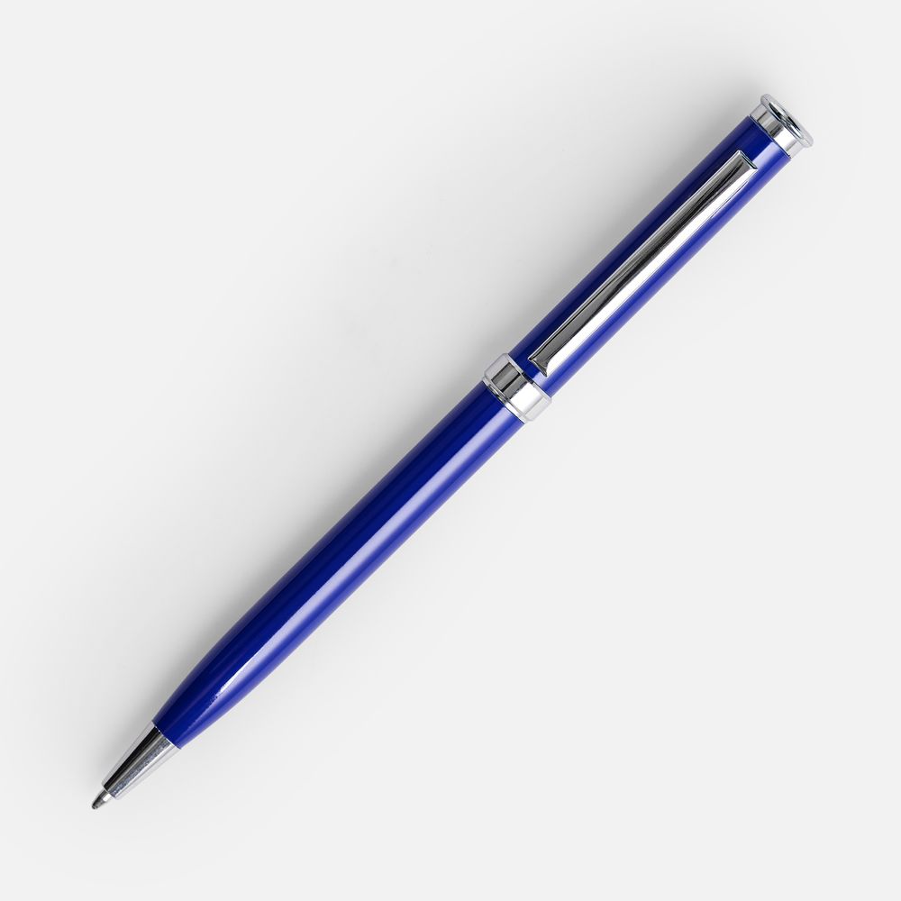 Ручка шариковая Finn Chrome, синяя — изображение 2