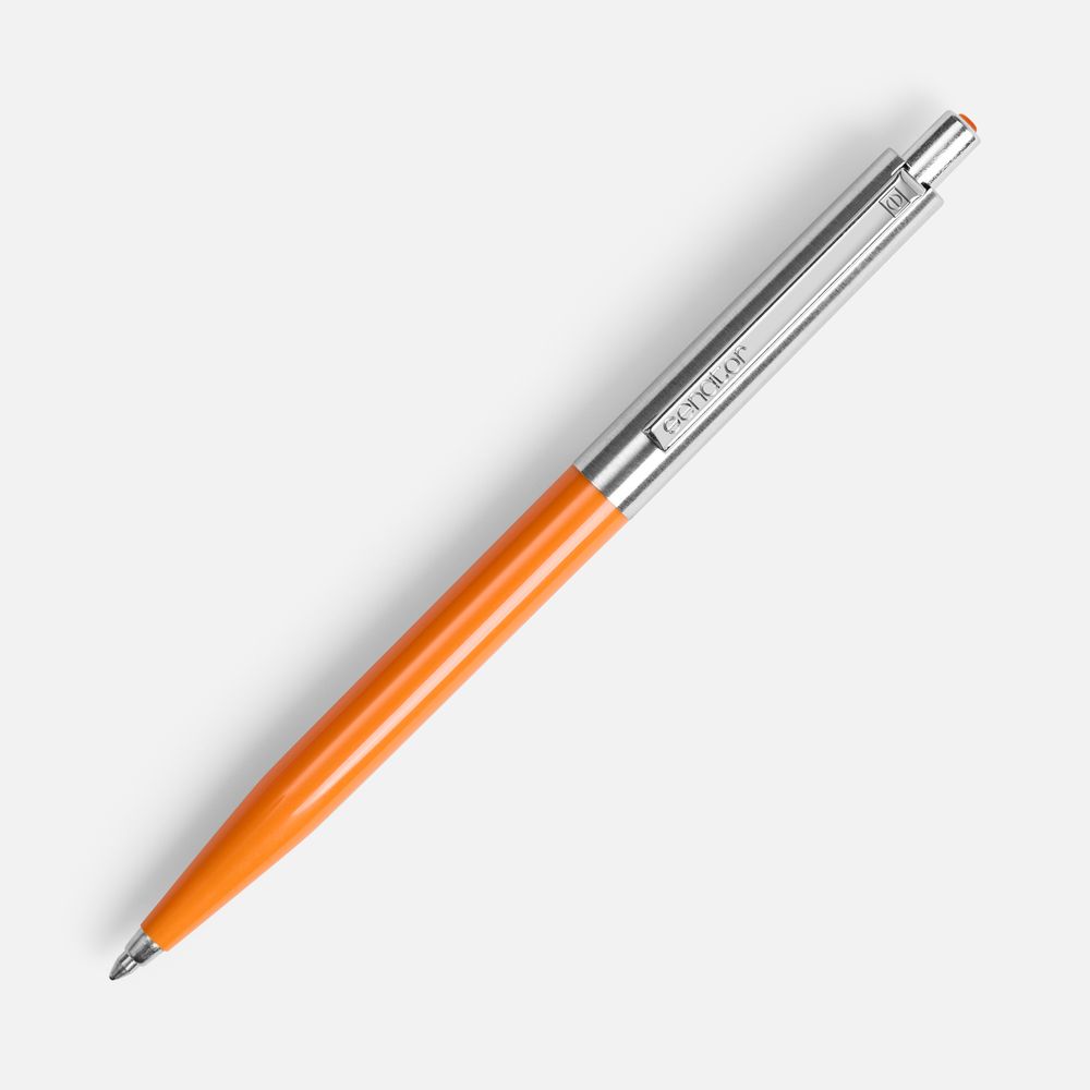 Ручка шариковая Senator Point Metal, ver.2, оранжевая — изображение 2
