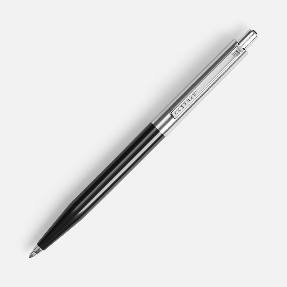Ручка шариковая Senator Point Metal, ver.2, черная — изображение 2