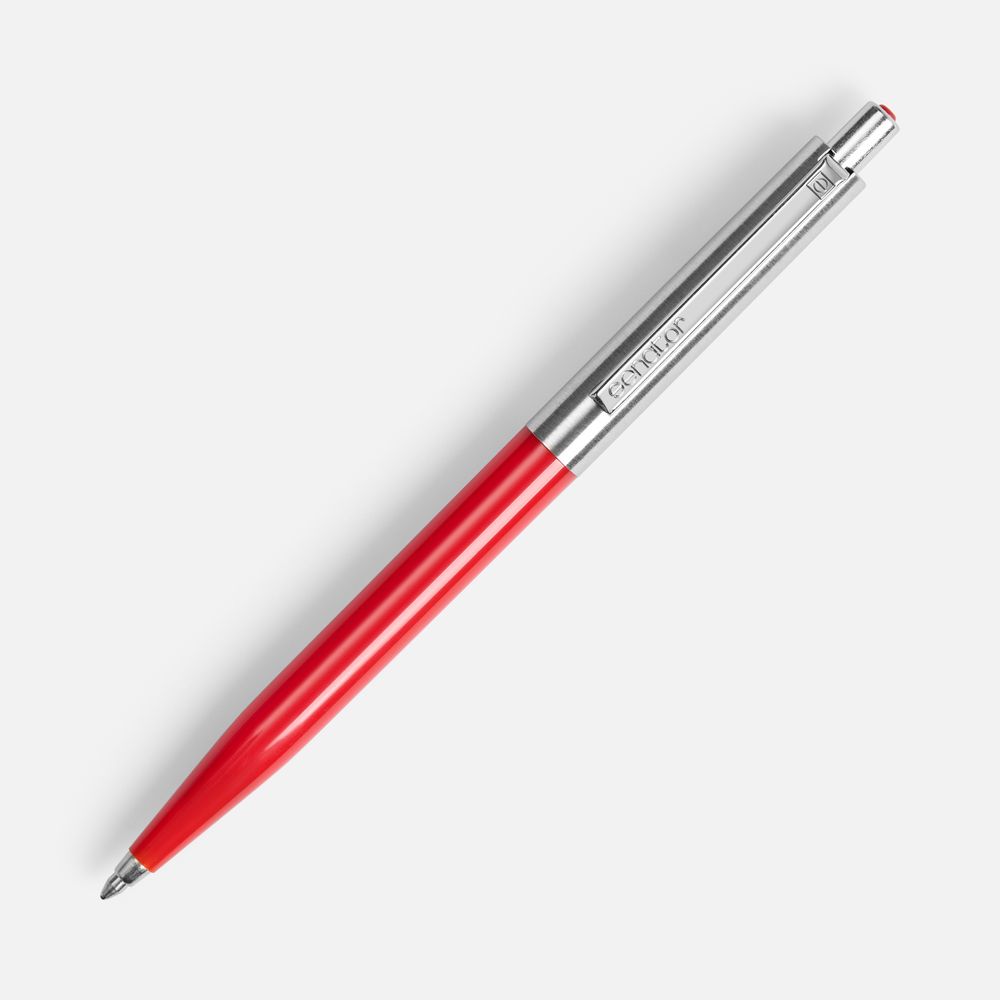 Ручка шариковая Senator Point Metal, ver.2, красная — изображение 2