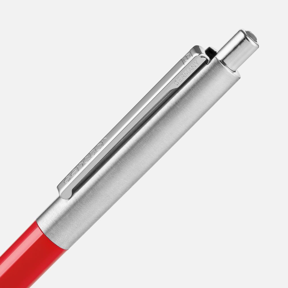 Ручка шариковая Senator Point Metal, ver.2, красная — изображение 3